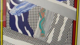 Reflection on brushstrockes